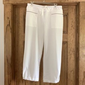 Chico’s Zenergy, white crop pants